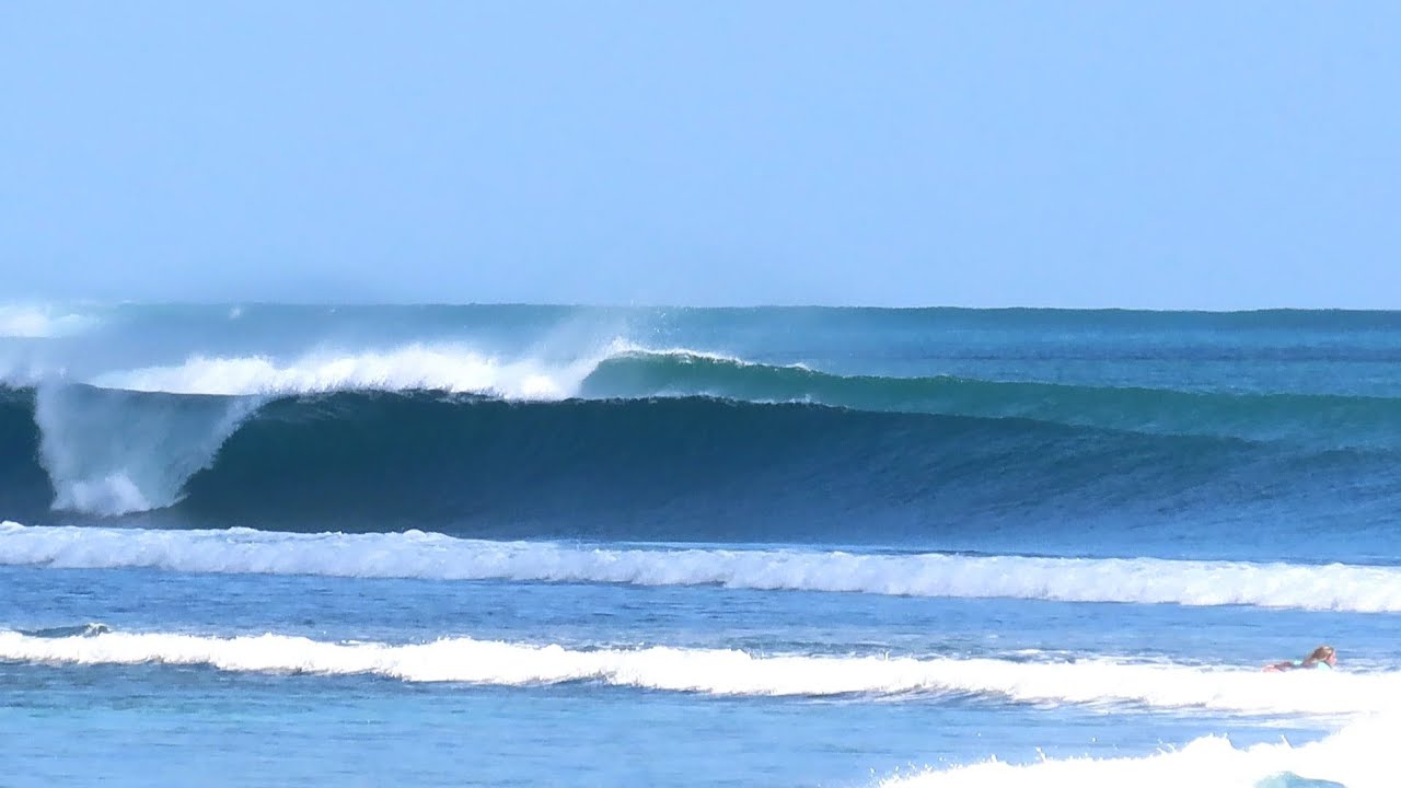 TODAY BIG SWELL COMING UP, SURFING WAVE BINGIN BEACH