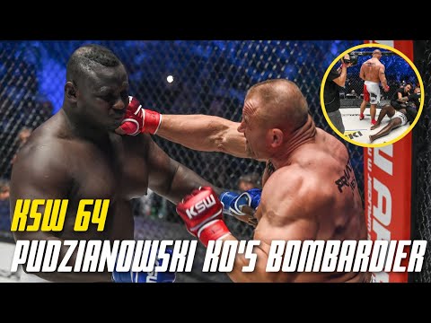 KNOCKOUT!!! Pudzianowski KO's Bombardier - KSW 64