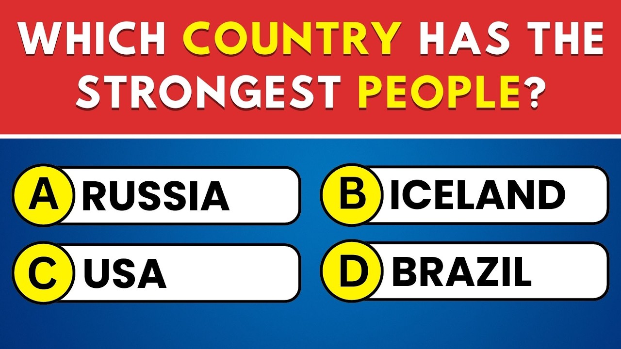 Ваш мозг силён, если вы сможете пройти этот тест по географии мира из 50 вопросов 🌎🔥