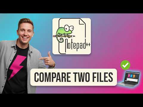 How to COMPARE TWO FILES in Notepad++ (Step by Step) 2026