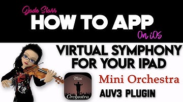 Virtual Symphony for your iPad Mini Orchestra on iOS - How To App on iOS! - EP 864 S11