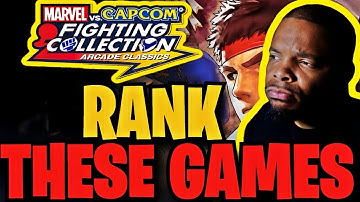 Marvel vs Capcom Fighting Collection RANK THESE GAMES!!!