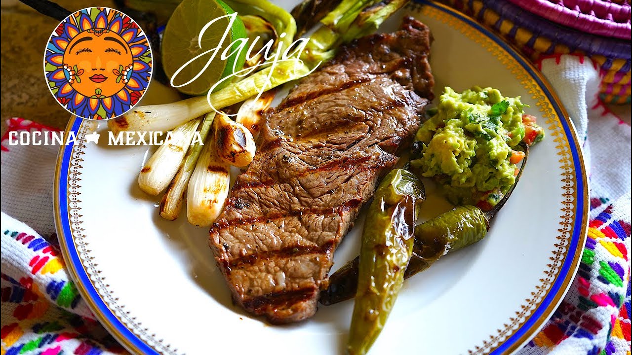 ingredientes para marinar carne para asar al carbon