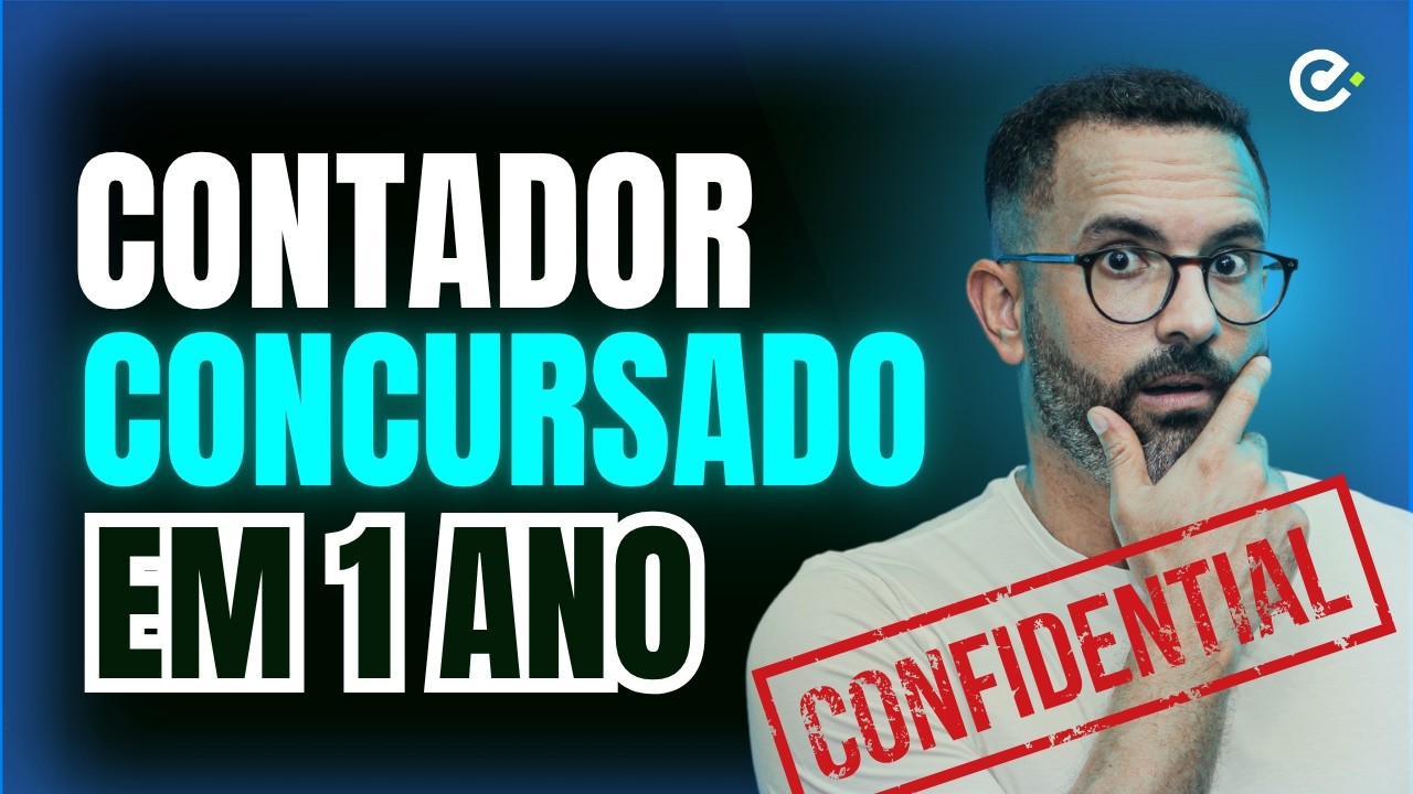 📍 Aula OBRIGATÓRIA para Passar em CONCURSOS PARA CONTADOR