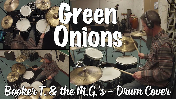 Green Onions Drums version - Drums performance video thumbnail