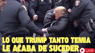 🚨SABADASO: TRUMP HUYE LO PERSIGUEN PARA DESTITUIRLO