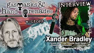 Celebrity Cryptic Shift/Slimelord/Defacement :Xander Bradley Interview Net Worth