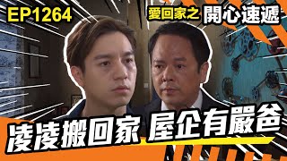 愛.回家之開心速遞 | 第1264集精華 | 凌凌搬回家 屋企有嚴爸