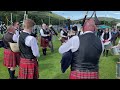 Gransha Pipe Band. Newcastle 2022