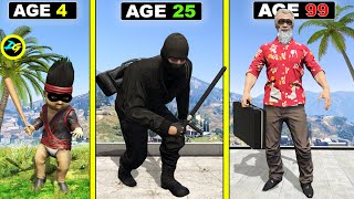 Surviving 99 YEARS As A THIEF in GTA 5