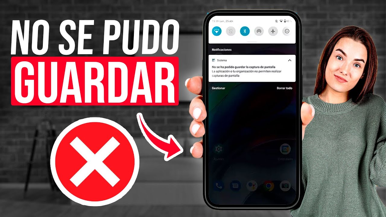 No Se Ha Podido Guardar La Captura De Pantalla