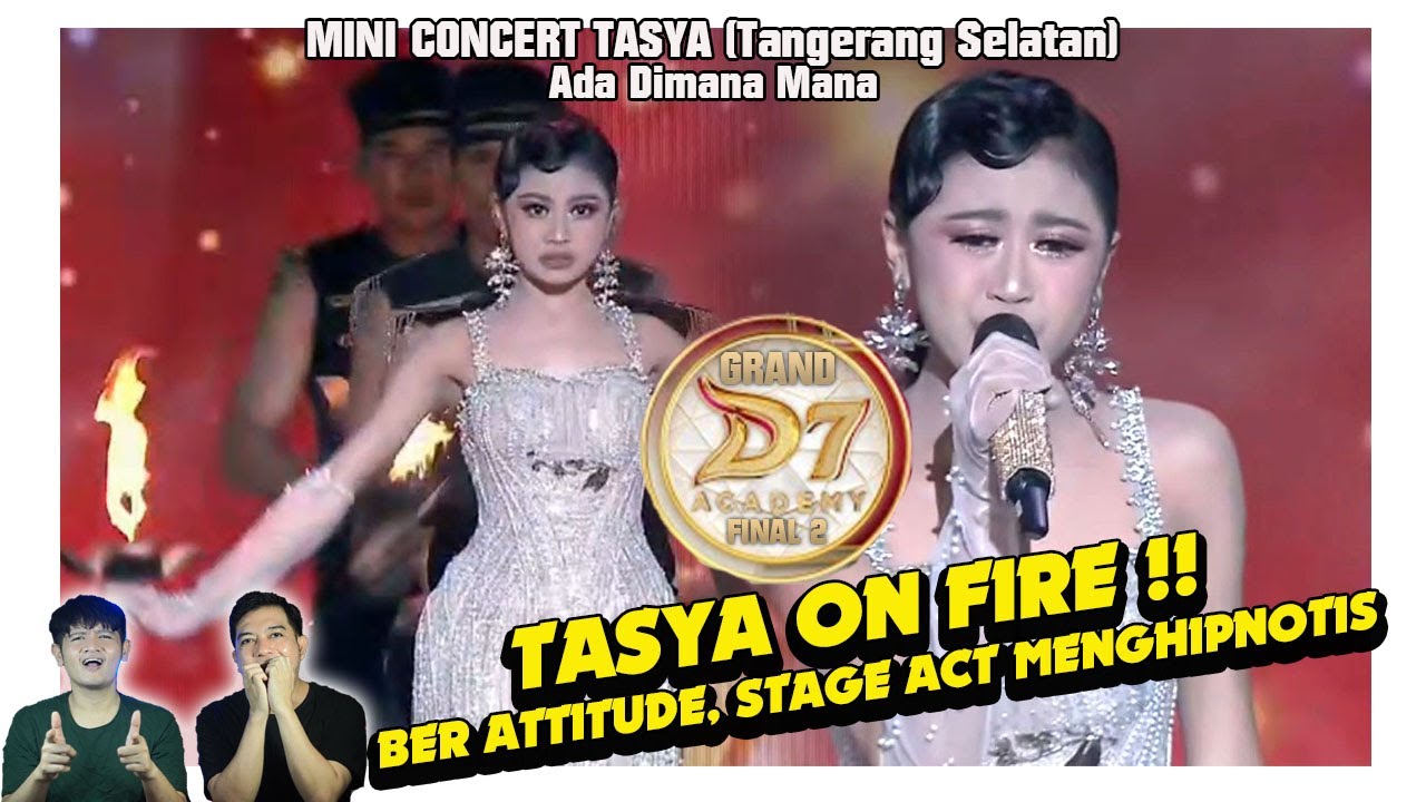 ON FIRE !! Mini concert Tasya (Tangsel) Ada Dimana Mana. Menyala maksimal.