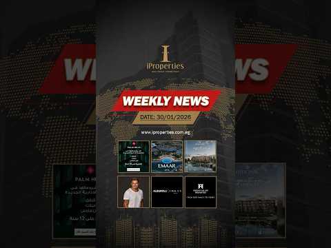 اعرف‎ إيه اللي حصل في السوق العقاري خلال الأسبوع ده…تابع نشرتنا الأسبوعية30-01-2026🚨