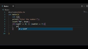 How do you write a buzz number Program? | Lecture - #8