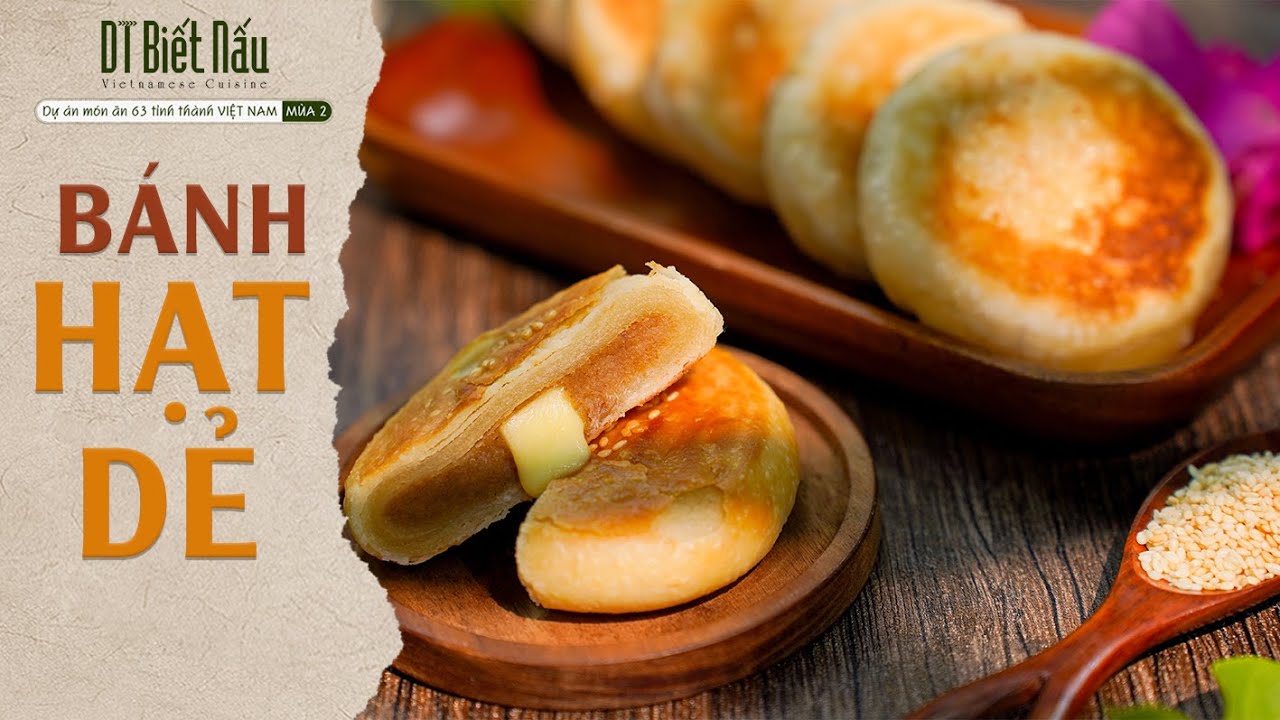 Cách làm BÁNH HẠT DẺ PHÔ MAI mềm thêm, béo ngậy l DT Biết Nấu