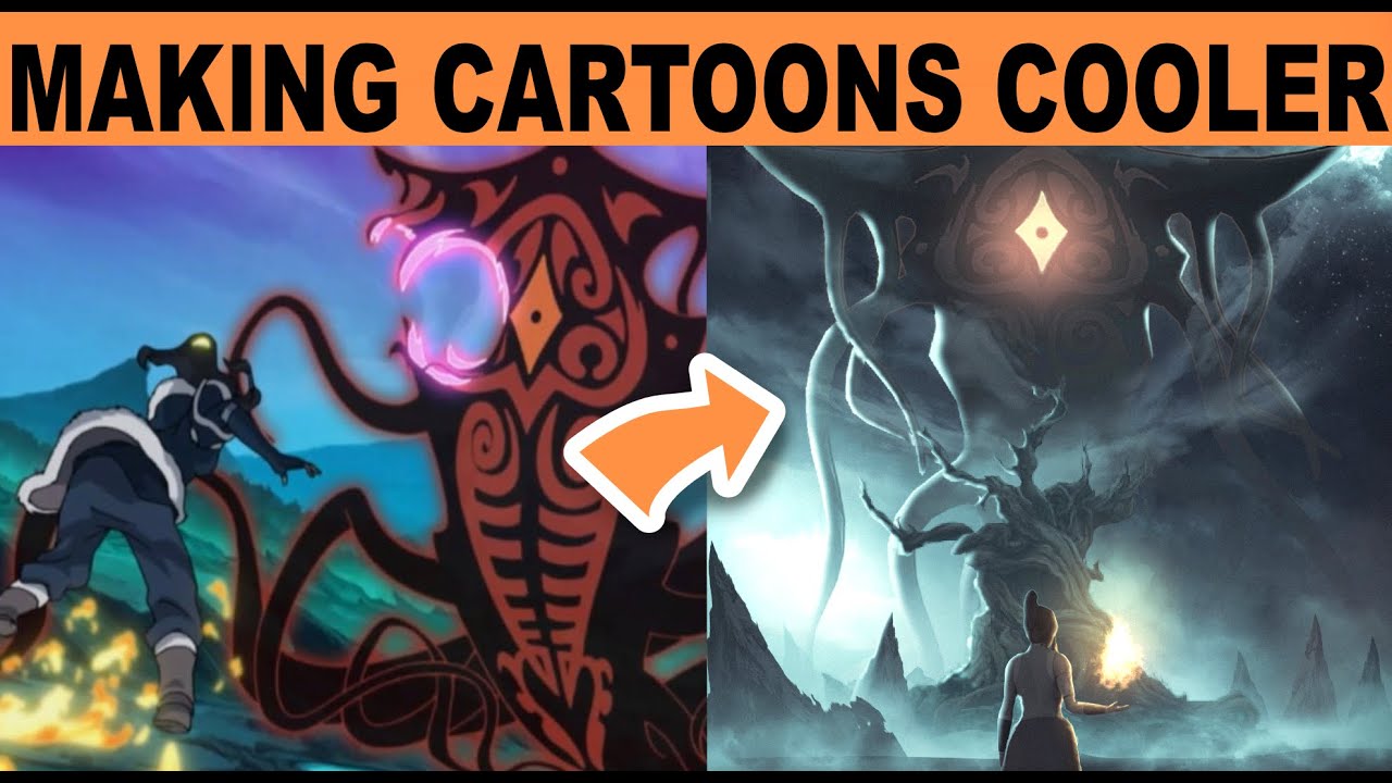 I made cartoon scenes COOLER!