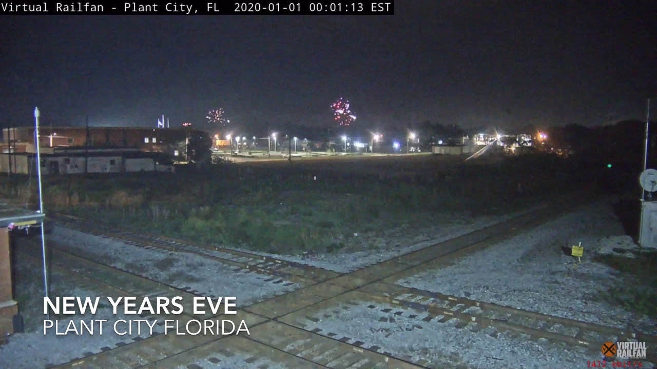 Firework show in Plant City on New Years. YouTube