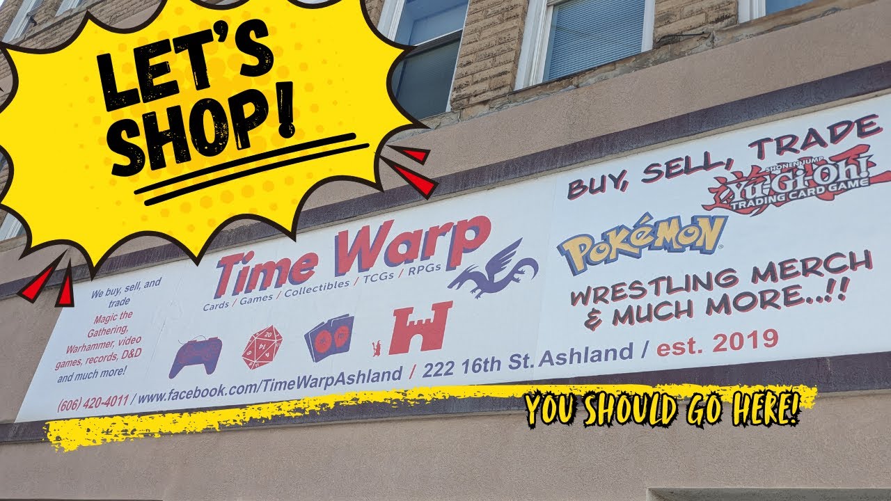 Time Warp Ashland, KY store visit! Retro collectibles abound! - YouTube