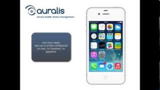auralis - secure mobile device management - device rollout screenshot 2