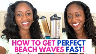 Bed Head WAVE ARTIST Review   Tutorial | How to Get Perfect Beach Waves in 4 Steps!