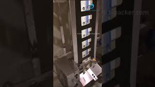 Medizinflasche Karton Box Entfoldet Kasten Abgabe Von Fütterungsgerät Automatische Karton Fütterungs