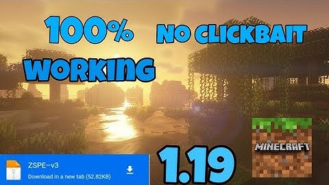 WOW 😍 BSL Shader For Minecraft Pe 1.19+ || For 1GB,2GB