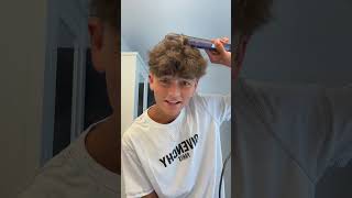 Easy Fluffy Hair Tutorial for Boys‏