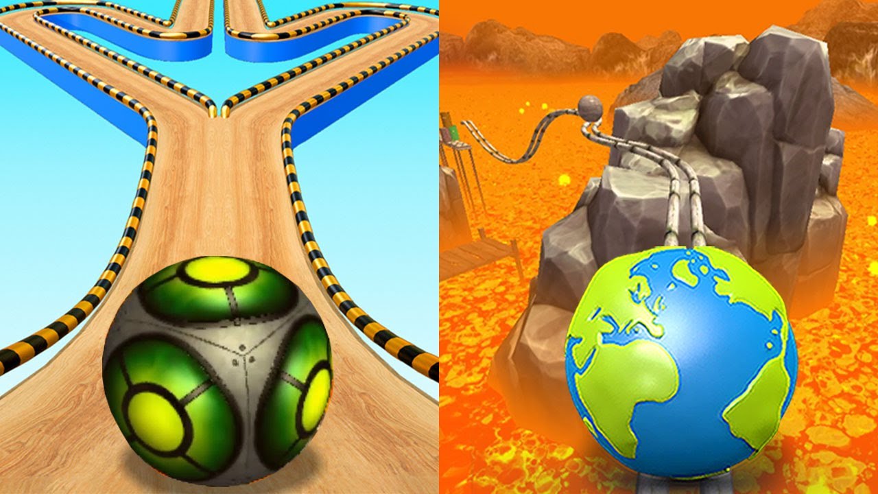 🛑 Going Balls VS Rollance Adventure Ball,Space Rolling Balls,Rolling Balance Ball,Rolling Balls Sky