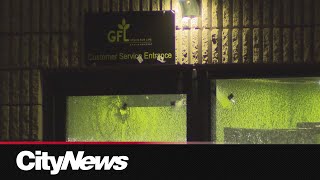 Shots fired at GFL waste management building