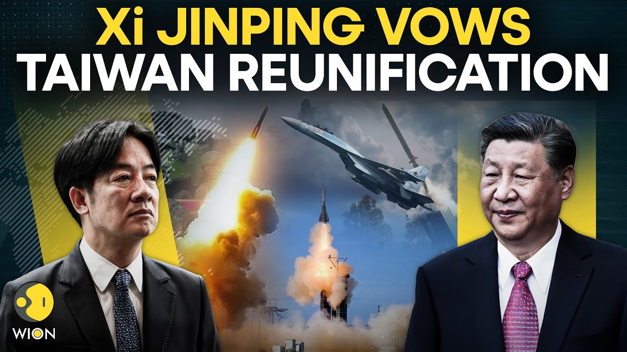 China-Taiwan Tensions LIVE: Xi Jinping Vows Taiwan Reunification, Calls ...