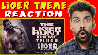 The Liger Hunt Theme REACTION | Telugu Lyrical Teaser | Vijay Deverakonda | Vikram Montrose