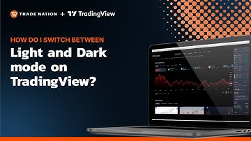 How do I switch between Light and Dark Mode in TradingView?