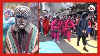 Squid Game costumes steal the show at Taiwan Halloween parade - News 360 Tv