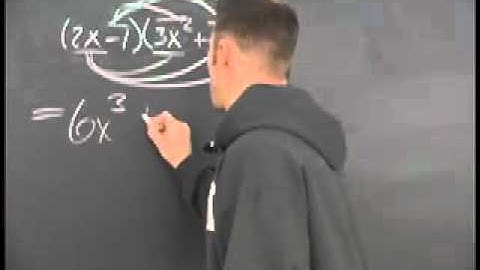 Sec 5 Ex 4 Multiplying Polynomials - Multiplication with a wider use of FOIL