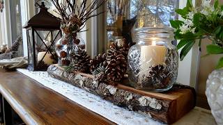 Rustic Winter Decor Meets Grandmacore Cottages Decor Ideas