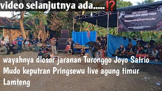 acara mbekesan di mulai di jaranan Turonggo Joyo Satrio Mudo