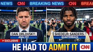 Dan Orlovsky EATS HIS WORDS—Apologizes After Shedeur’s Huge Game!