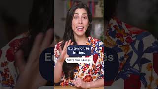 Sibling - English Words That DON’T EXIST in Portuguese!