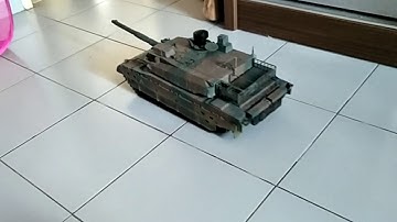 RC tank JGSDF type 10 in action-1