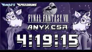 Final Fantasy 8 Any% CSR in 4:19:15