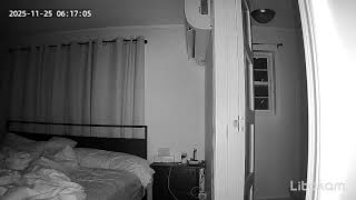 Ghost sending Morse code message