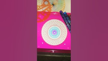 spirograph design pattern #art #stepbystep #drawing #artsandcrafts #calligrapher #spirograph #shorts