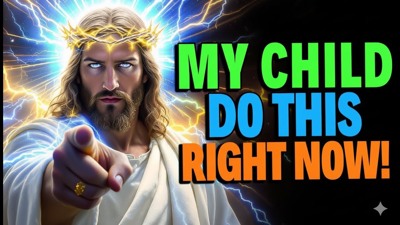 Срочное Слово Божье: «Дитя Моё, сделай это прямо сейчас» — Откровение сегодняшнего дня