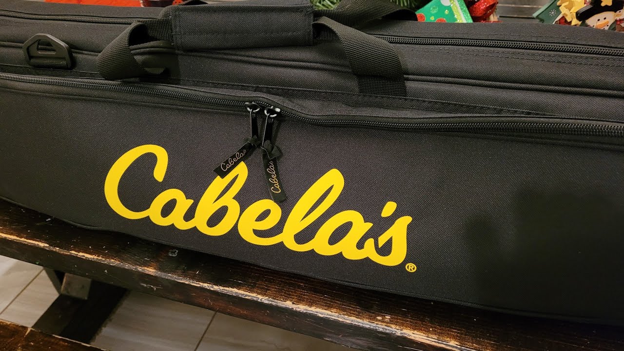 Cabelas 2021 Ice fishing rod storage bag. First impressions YouTube