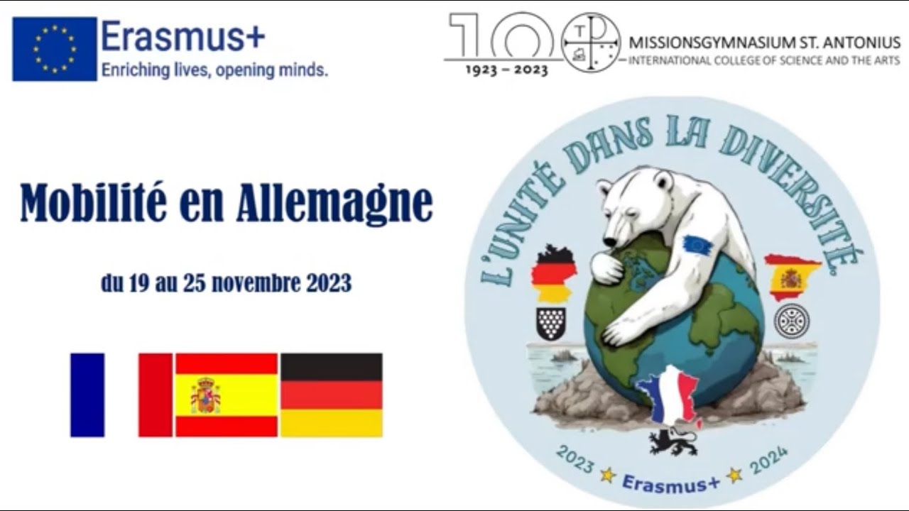 Erasmus+ 19.11.23-25.11.23 (Missionsgymnasium St. Antonius Bardel)