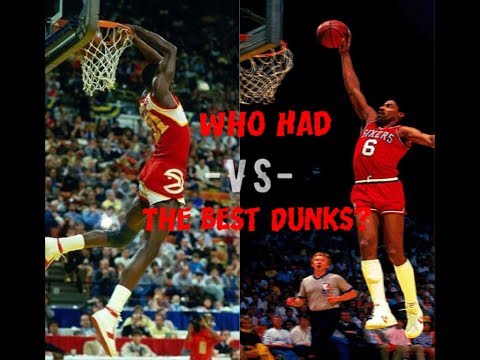 dr j best dunks