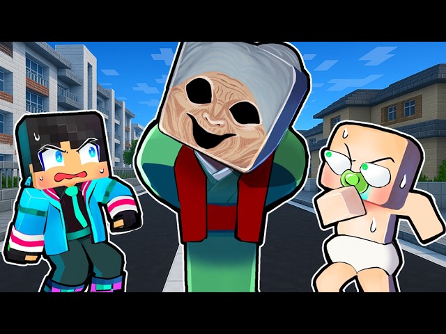 怖いおばあちゃんに誘拐された結果...【 マイクラ / マインクラフト 】