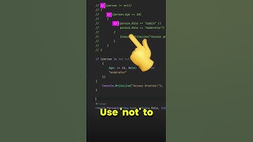 Pattern matching operators in C#