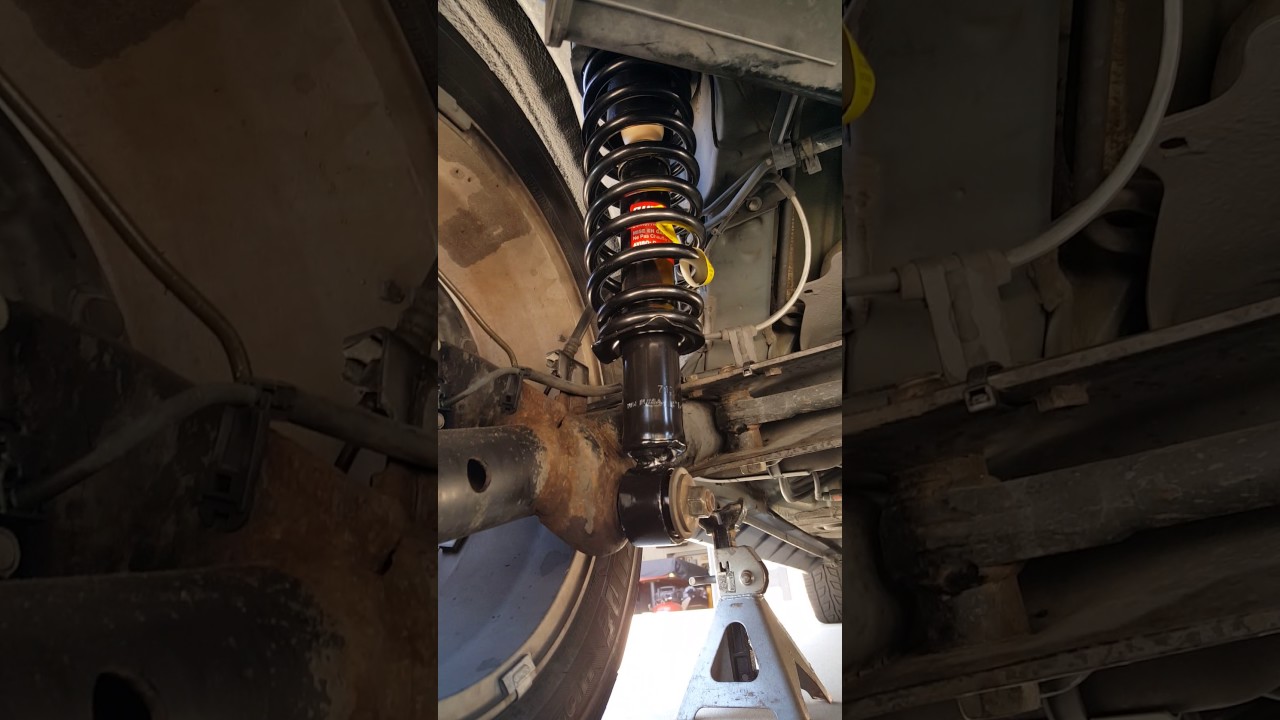 03 Toyota Matrix REAR strut/shock assembly replacement! - YouTube
