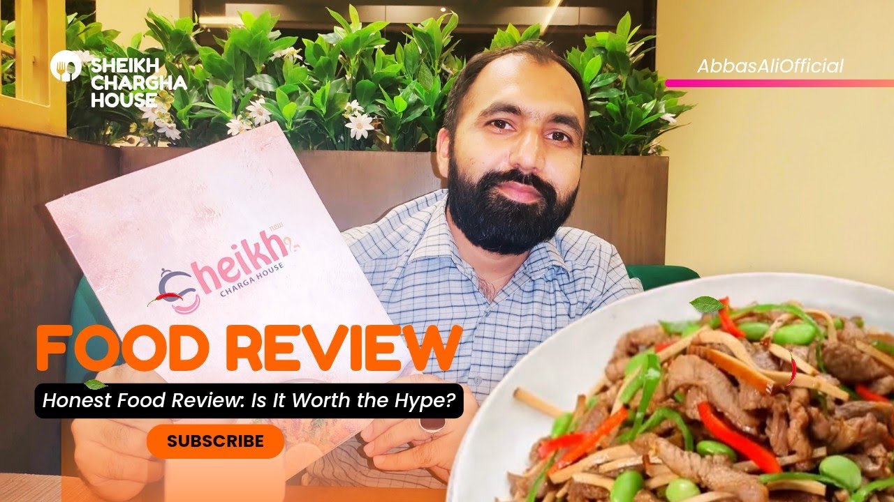 Sheikh Chargha Hoouse Jhelum Citi Housing Food Review|Honest Food Review by Abbas Ali Official